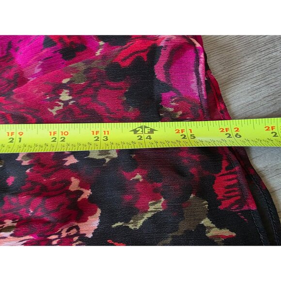 Coldwater Creek Womens Floral Print Blouse Top Size XL - Picture 9 of 9